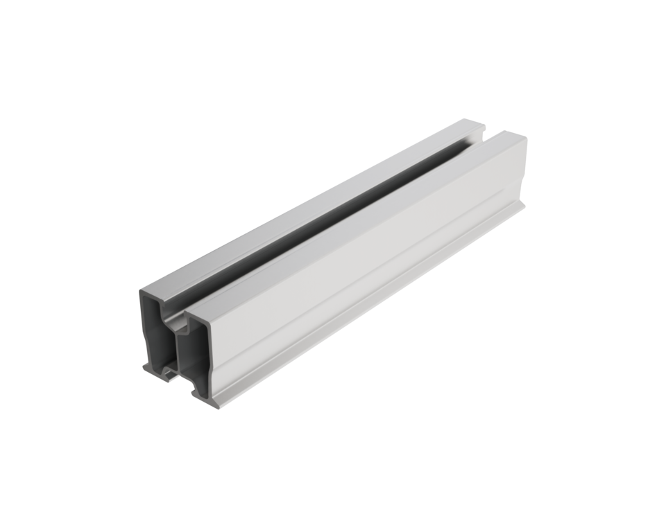 PREFA profilovou lištou pro kotvení panelů.