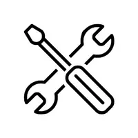 Clipart - obrázek šroubováku s klíčem