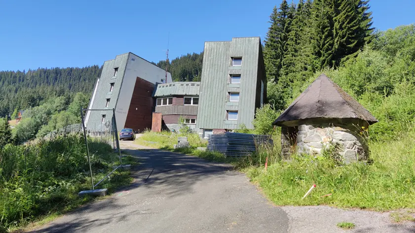 Hotel před rekonstrukcí