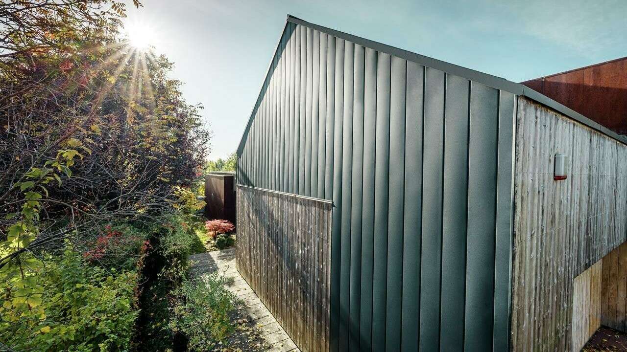 Fasáda z hliníkových lamel Siding
