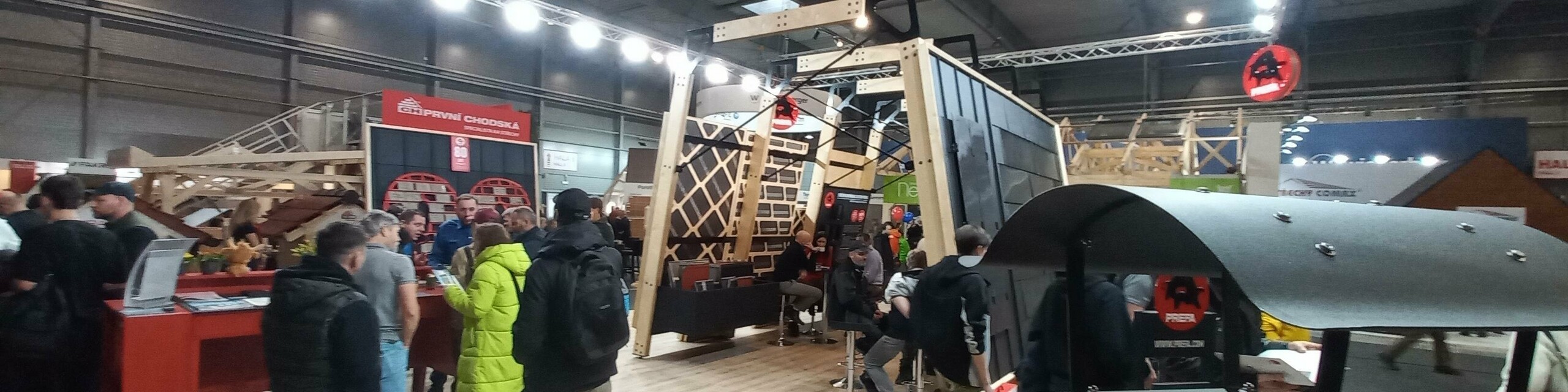Stánek PREFA na veletrhu Střechy-solar-řemeslo 2026