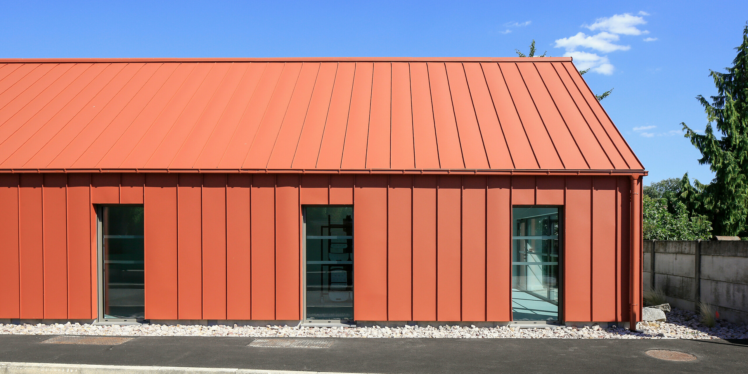 Střecha, fasáda a odvodňovací systém - vše od jednoho výrobce PREFA
