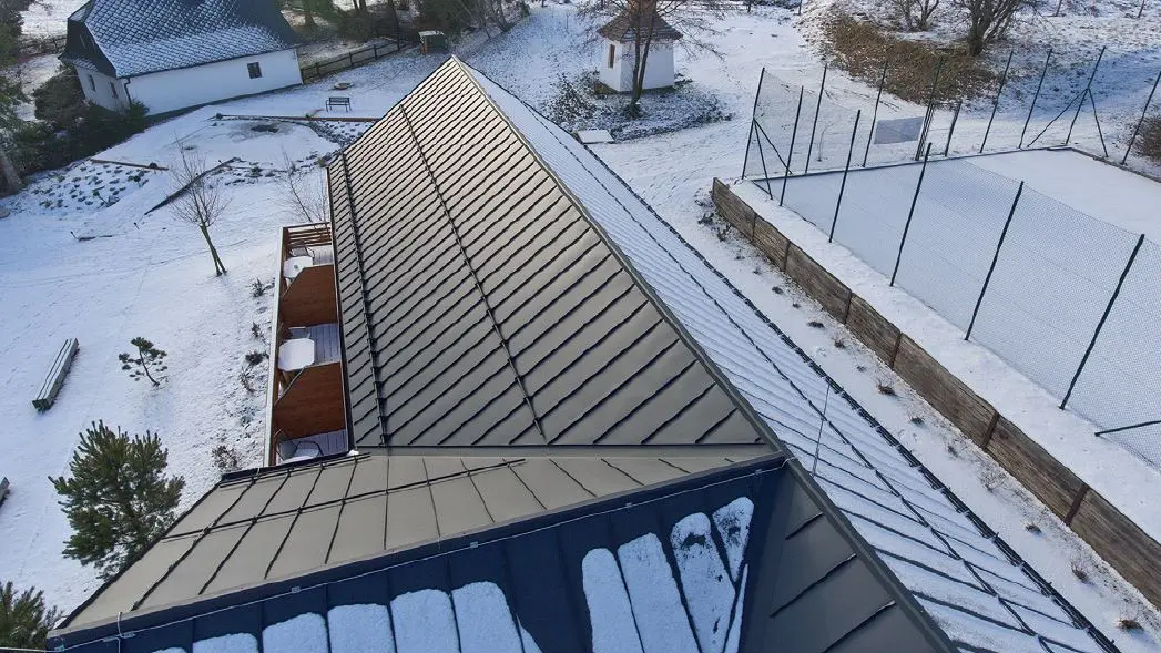 Penzion Kuklík detail střechy