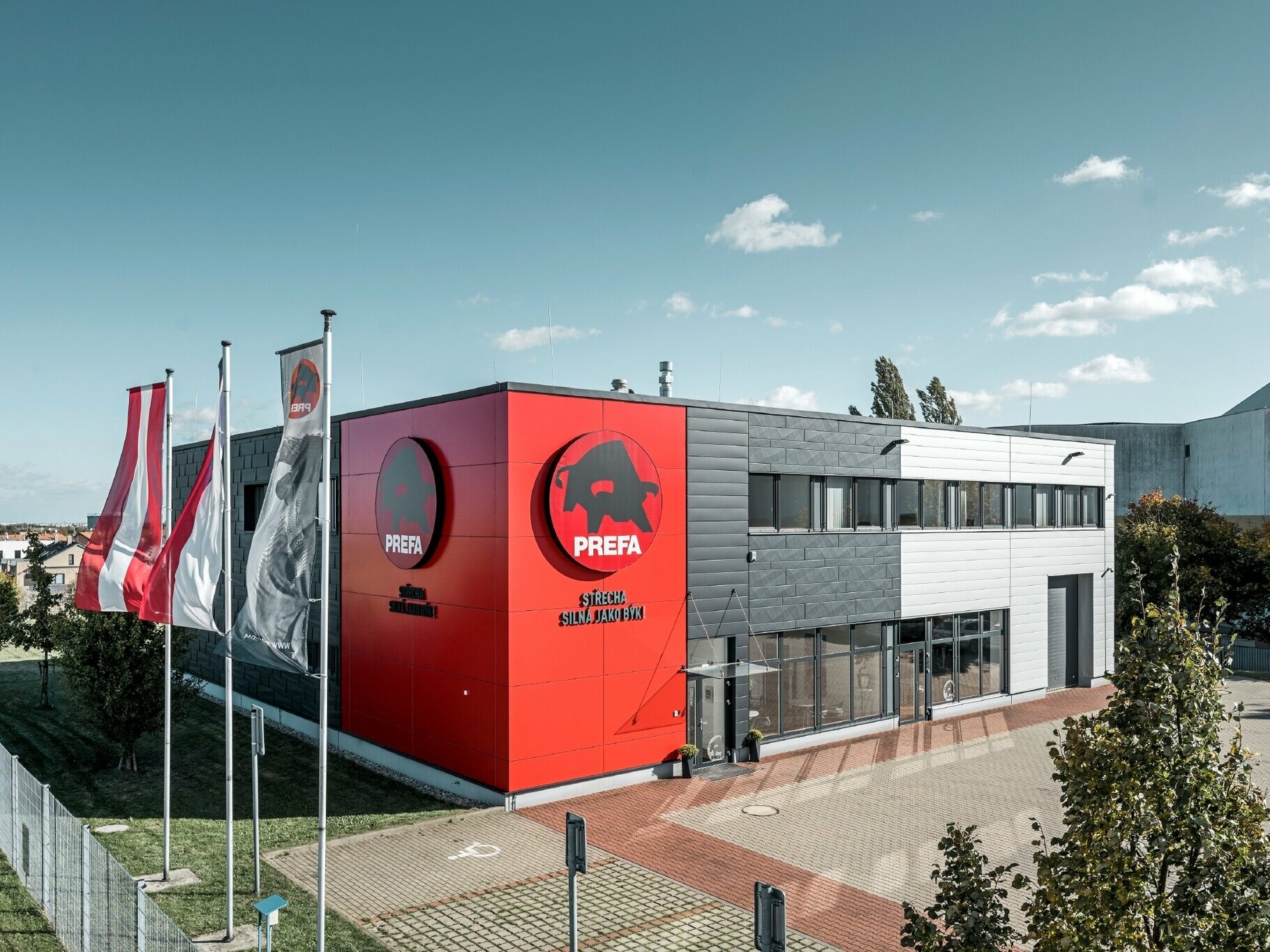 PREFA pobočka v Praze v Horních Počernicích