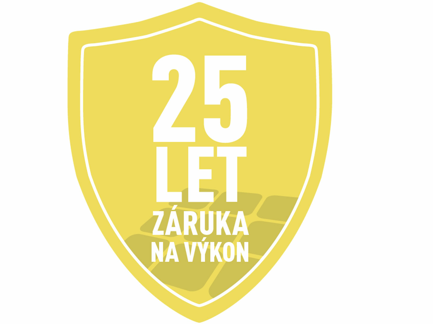 PREFA solar - záruka 25 let na výkon