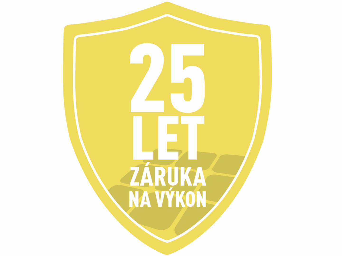 PREFA solar - záruka 25 let na výkon