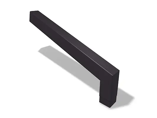 PREFA koleno hranatého svodu 72° (dlouhé), dostupné ve velikostech 80 a 100 mm, s rozměry 1 000 x 196 mm (viditelné).