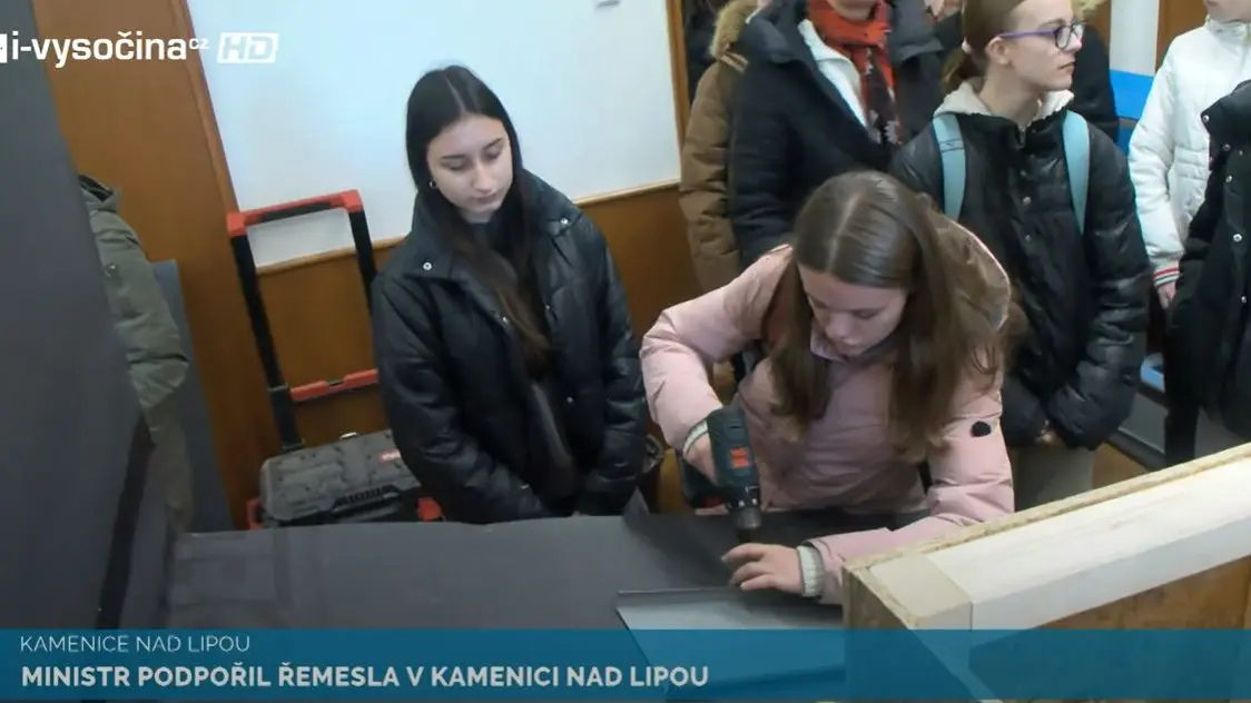 Televizní reportáž z řemeslnického workshopu 2025