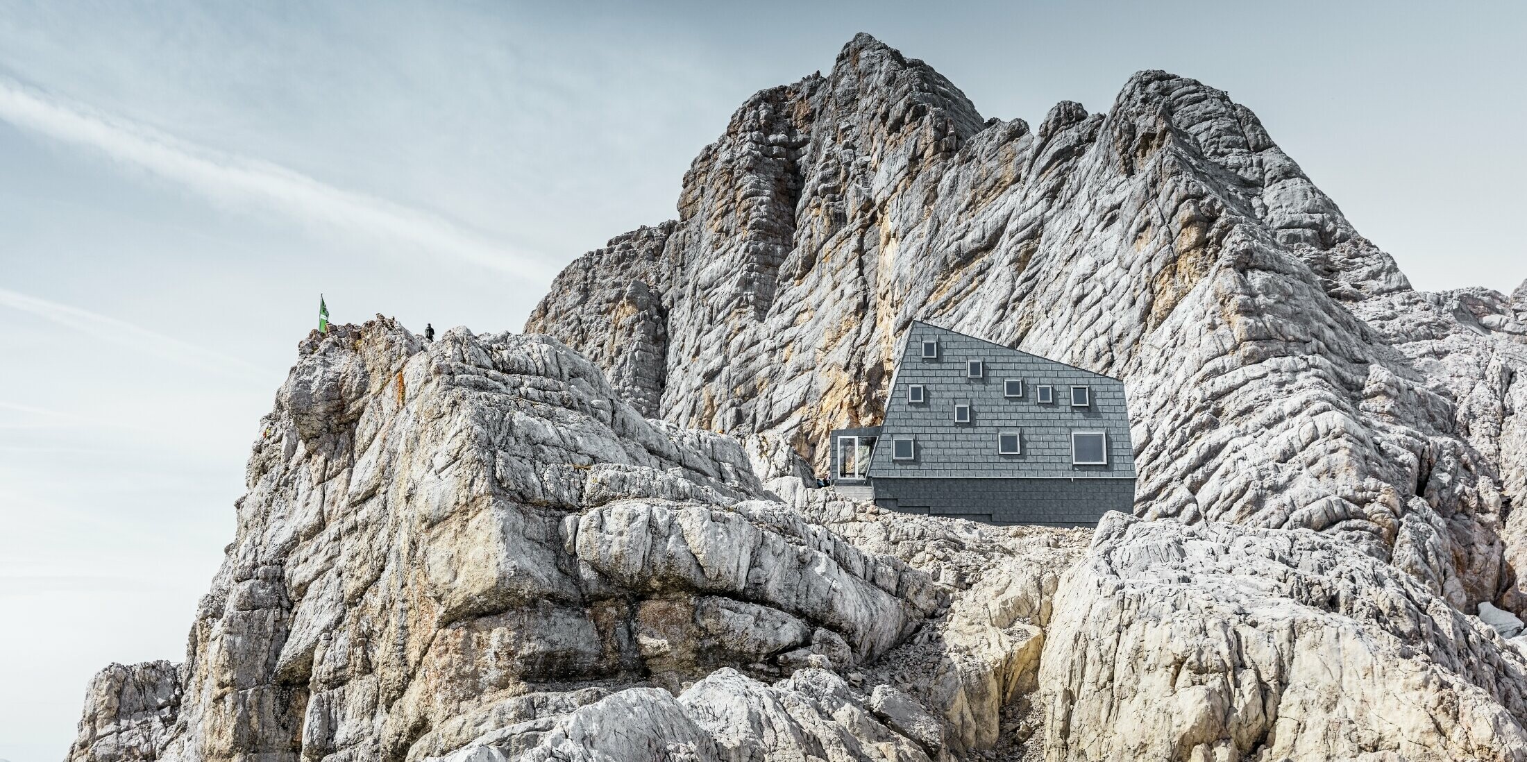 Objekt na horském masivu Dachstein