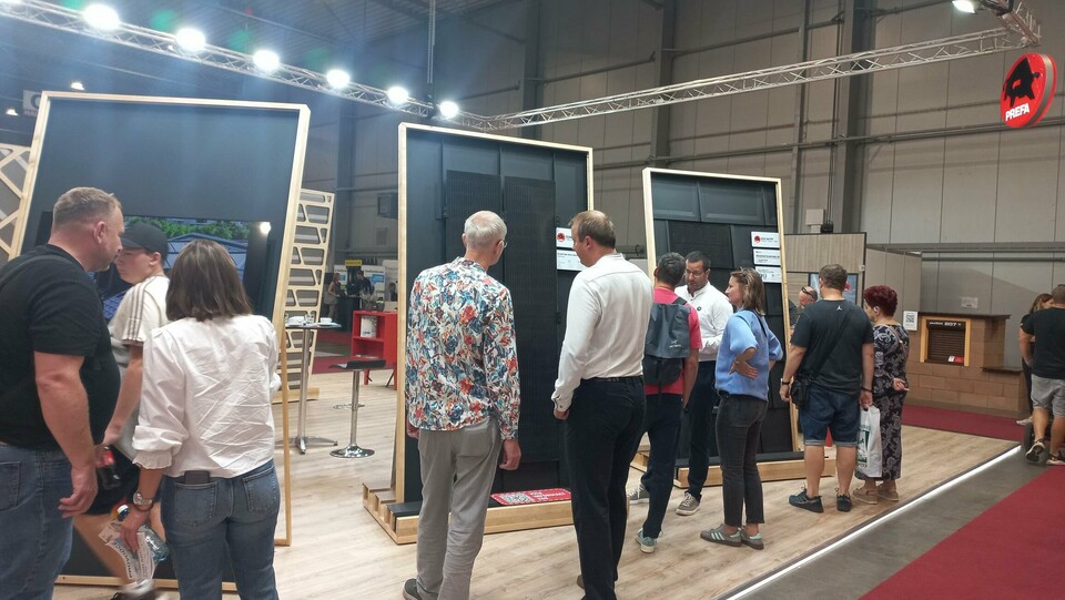 Stánek PREFA na veletrhu FOR ARCH 2025 v Praze