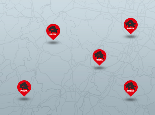 Vyhledat řemeslníka PREFA ve Vašem okolí